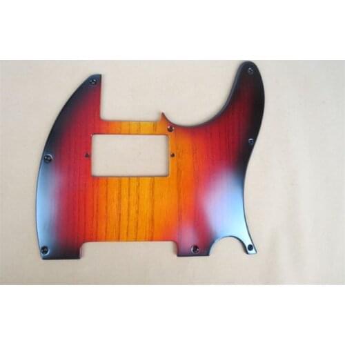 1pcs new Hand-made ailanthus wood Telecaster Guitar Tele Pickguard #3845