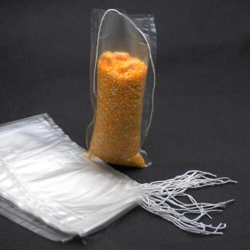 20PCS Multi Sizes PVA Bags Carp Fishing Tackle Water Dissolving PVA Bags for Carp Coarse Boilie Bait Bag Carp Fishing Feeder Bag