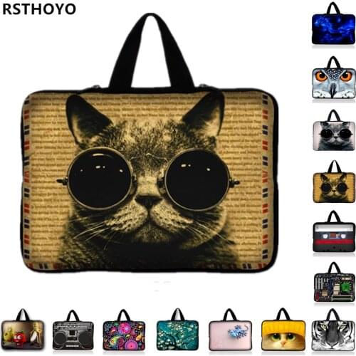 7'' 13.3'' 14 15.4'' 15.6 17 17.3 inch Notebook Laptop Sleeve Bag Case Carrying Handle Bag protector For Macbook Dell HP ASUS #2