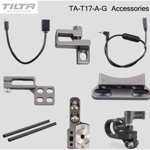 Tilta TA-T17-A-G Cage accessorie for SONY A7/A9 Single Rod Holder HDMI Clamp Attachment Run/Stop Cable HDMI to Micro HDMI CAGE