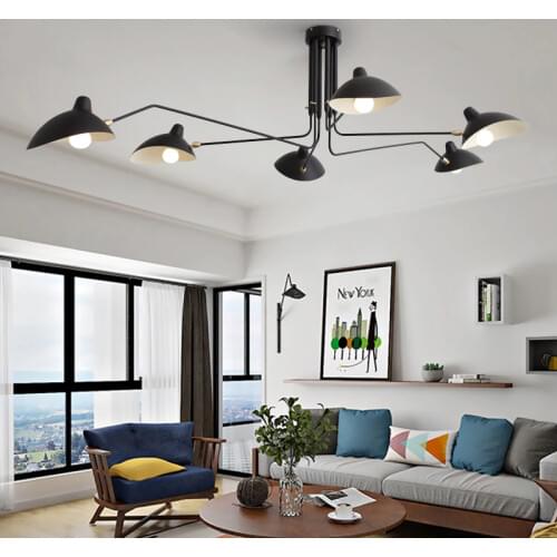 BIBOTE Loft Style Chandeliers