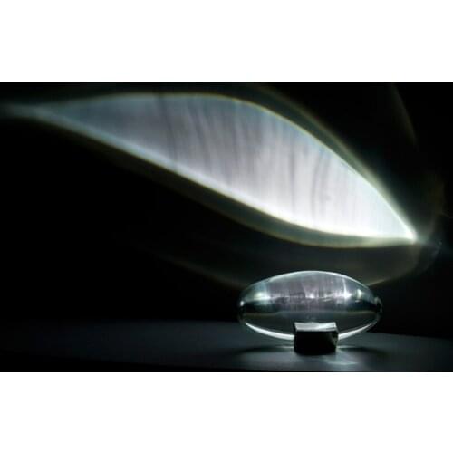 Italian minimalist egg-shaped crystal decoration living room bedside designer atmosphere projection table lamp