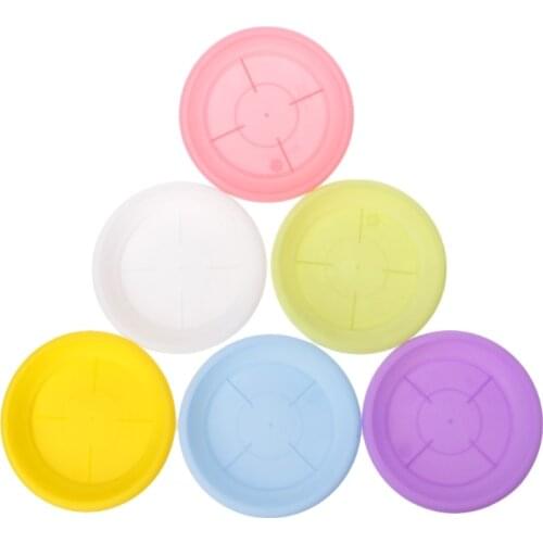 Round Heavy Duty Plastic Flower Plant Pot Saucer Base Water Tray Garden 4 Size