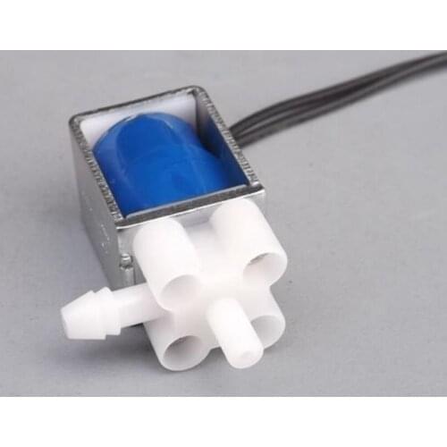 Magnet Solenoid Electromagnet Valve DC 6V Gas Connector 2 position 3 way