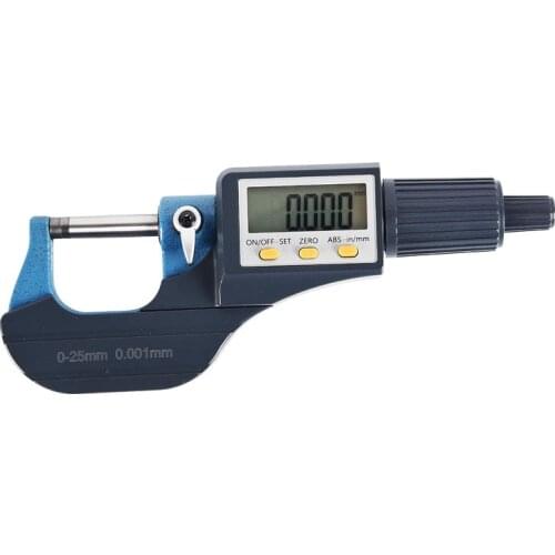 Micron Digital electronic outside micrometer 0-25MM 0.001mm Thickness Measuring Gauge Tools
