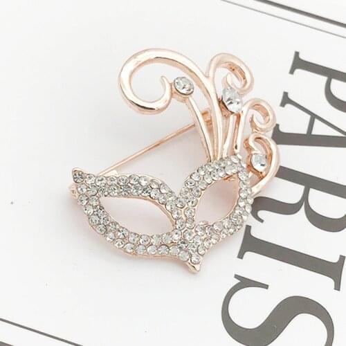 Fashion Retro Brooch Alloy Brooch Mask Brooch Brooch Accessories Korean Accessories WomenS Clothing Gifts