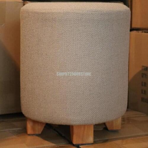 Fashion Cloth Stool Clothing Store Fitting Room Stool Shoes Stool Restaurant Hotel Guest Room Sofa Stool Soft Stool