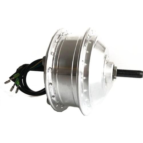 Cheap PY H03 Model 48V 350W Geared Hub Motor Disc Brake Rear Drive Freewheel Screw Silver E-bike 36 Spokes