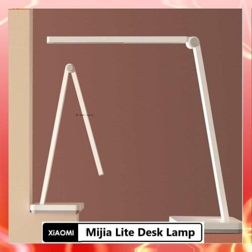 Xiaomi Mijia Lite Desk Lamp Smart Mi LED Desk Lamp Eye Protection 4000K 500 Lumens Dimmable Table Light Study Night Light