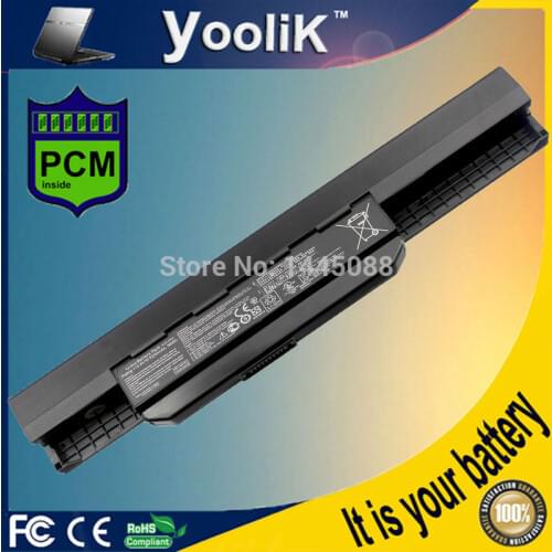 New 5200mAh laptop battery for ASUS X54C X54H X54HR X54HY X54L X54LY Laptop A41-K53 A32-K53 6 cells K53