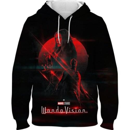 Scarlet Witch hoodies Mens clothing 3D Print New Cool Boy Girl Kids Long Sleeve hoodie Autumn Women Oversized Hooded sweatshirt