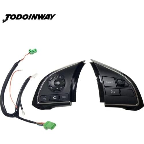 For Mitsubishi Outlander 3 2019 2018 2017 2016 ASX Xpander Cruise Control Switch Car Media Player Buttons Steering Wheel Button