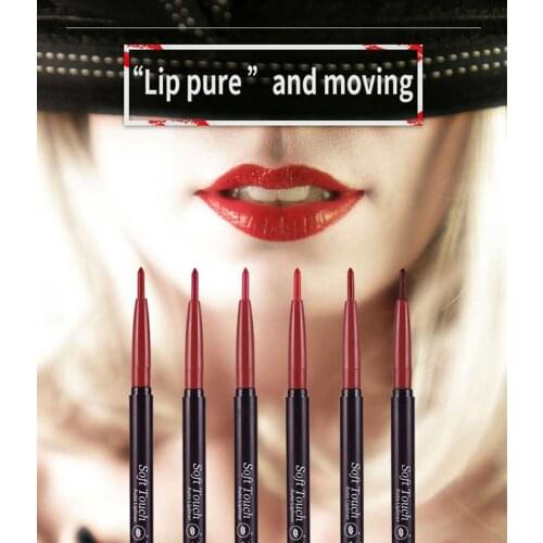 CelinaIce Lip liner Waterproof Thin Tube Matte Lipstick Pen Non-Marking Lip Liner Pencil Women Girls Gifts Makeup maquillaje