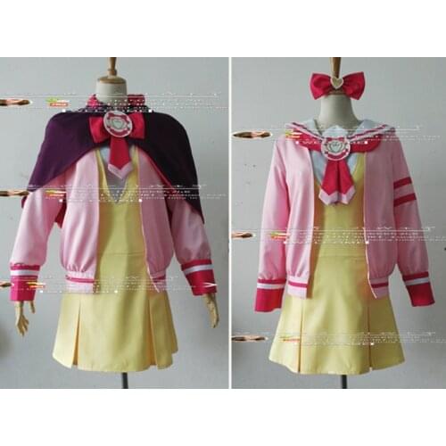 PriPara ManaKa raara Uniform New Costume Cosplay pretty rhythm Dress 11