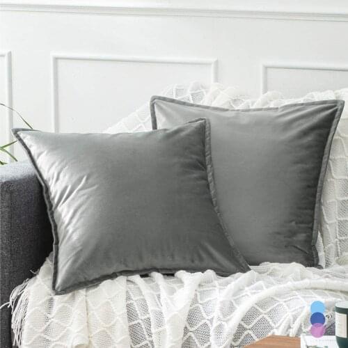 Luxury Cushion Cover Velvet Pillow Cover Decorative Pillow Case Bedroom Living Room Decoration Funda Cojines 45x45 Home Decor