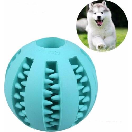 Pet Dog Toys Extra-tough Rubber Ball Toy Funny Interactive Elasticity Ball Dog Chew Toys For Dog Tooth Clean Ball Of Food