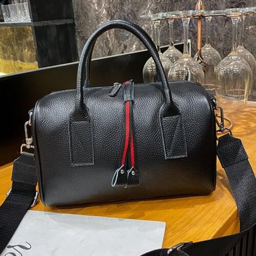 Genuine Leather Handbag Womens bag High Quality Luxury Cowhide Women Shoulder Bags Female Famous Designer Brand Messenger Totes