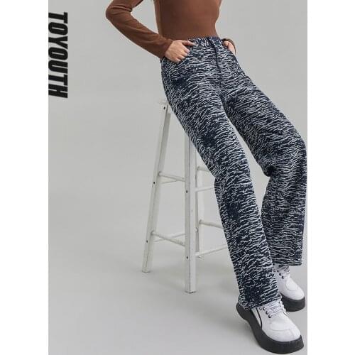 Широкие джинсы Toyouth China At AliExpress