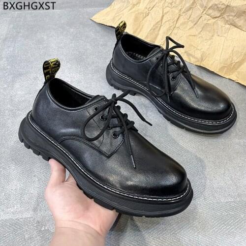 Italian Leather Shoes Men Formal Elegant Wedding Shoes for Men 2021 Black Man Luxury Brand Casual Business Shoes Man Chaussure