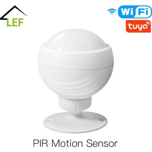 WiFi Smart Motion Sensor PIR Motion Sensor Tuya/Smart Life APP Works With Alexa Google Home for Smart Home Automation Support