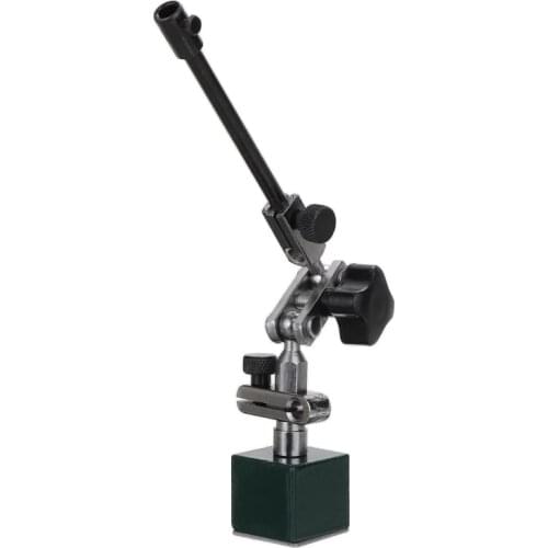 1pc 215mm Flexible Level Dial Test Gauge Indicator Rotary Magnetic Stand Base Holder Mayitr Measurement Tools For Metalwork