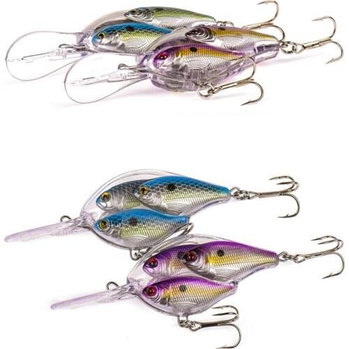1 Pcs 9.5cm 17g Mini Crankbait Fishing Lure Artificial Crank Hard Bait Topwater Minnow Fishing Wobblers Fish Lures L120