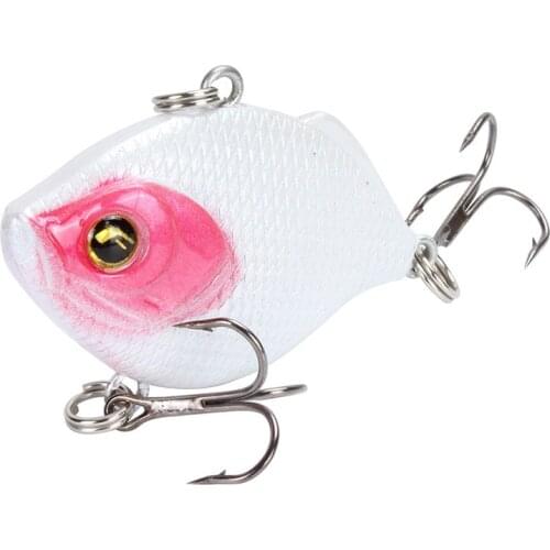 1PCS Sea Fishing Minnow Lures 45mm Artificial 3D Eyes Crankbait Pike Wobbler Floating Water Mini Hard Bait Pesca Fishing Tackle