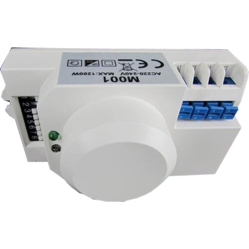 220VAC-240VAC Microwave Sensor Light Switch Microwave Motion Sensor switch