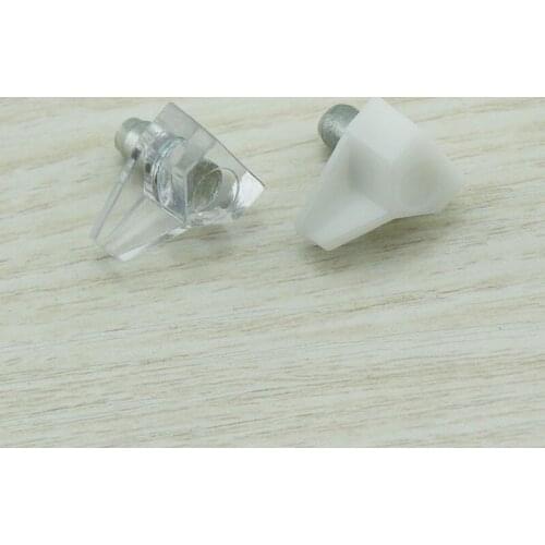 10pcs Shelf Studs Pegs Metal Pin Shelves Separator supporter Fixed Cabinet Cupboard Wooden Furniture Bracket