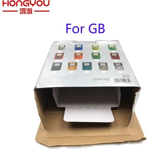 5Pcs New Packing box for gameboy GB Retail packing with logo For GB Carton