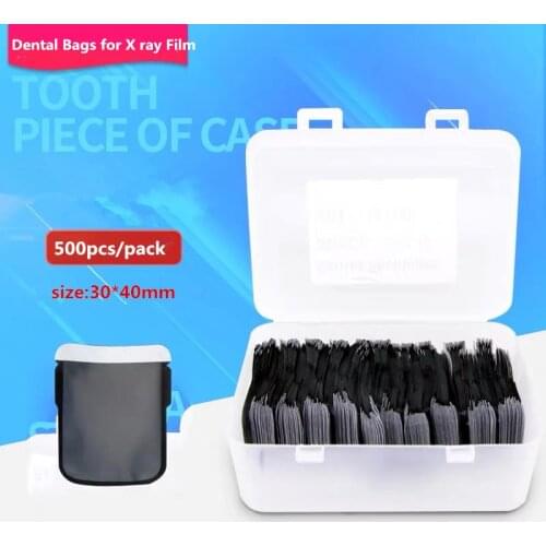 500Pcs/pack Dental Consumables Materials Dental Barrier Envelopes Dental Bags For X-ray Film 2# X-ray Film Bags Dentist Tools