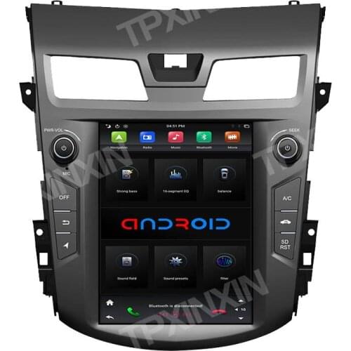 Android 9 PX6 Tesla style For Nissan Teana 2013+ Car GPS Navigation auto Radio stereo Multimedia player head unit Tape Recorder