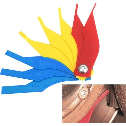 8-in-1 Car Automotive Brake Pad Measure Lining Thickness Gauge Protection