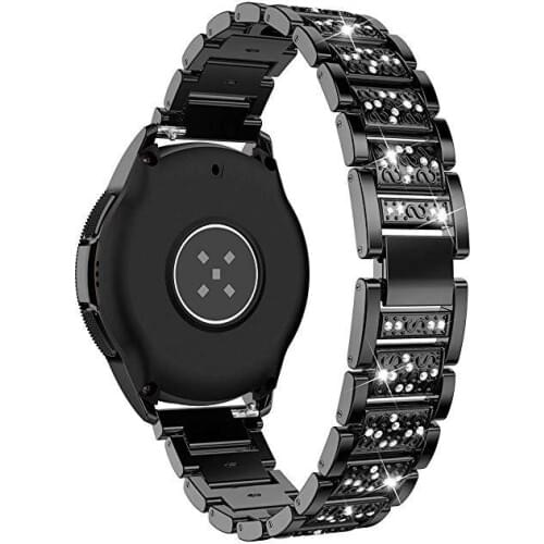 Professional Stainless Steel Diamond Band Suit For Samsung Galaxy Watch 46/42 Huawei GT 2 Watchband 20MM 20MM Women Bracelet