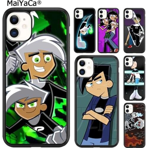 MaiYaCa Movie Danny Phantom Phone Case Cover For iPhone 5s SE 6 6s 7 8 plus X XR XS 11 12 pro max Samsung Galaxy S8 S9 S10 shell