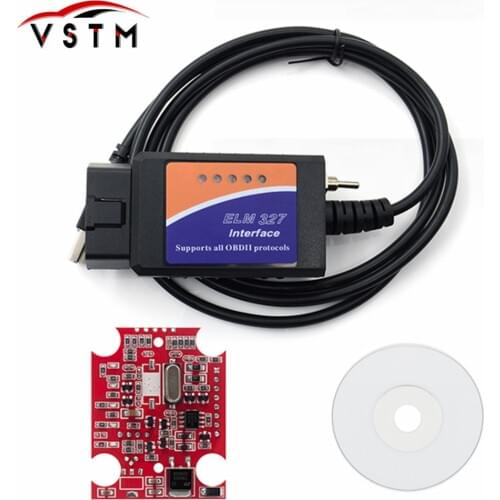 PIC18f25k80 Chip ELM 327 USB FTDI chip with switch For Forscan HS CAN/MS CAN car diagnostic Tool & ELM327 Bluetooth