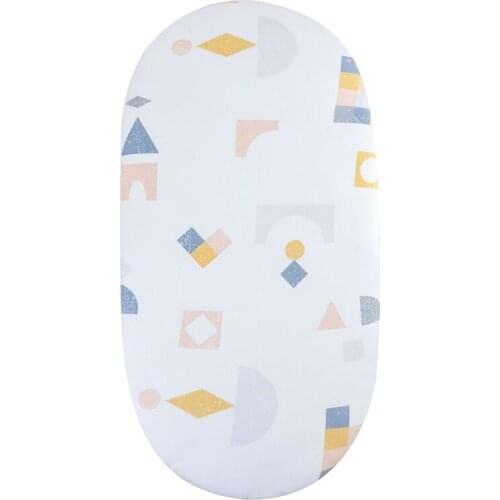Baby Moses Basket Bed Crib Care Pad Covers Print Fitted Sheet for Mattress Mat