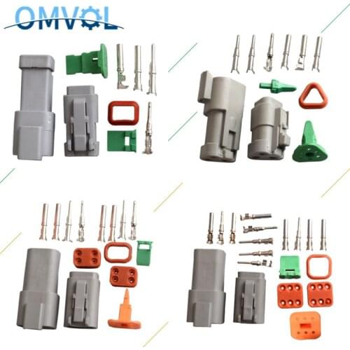 DT06/DT04 2P 3P 4P 6P Engine Gearbox waterproof electrical connector for car bus motor truck