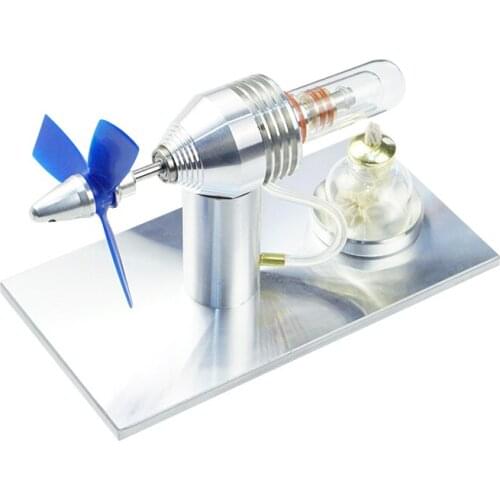 Propeller Stirlingss Engine Generator Model Engine Mini Version Can Start a Fire-absorbing External Combustion Engine