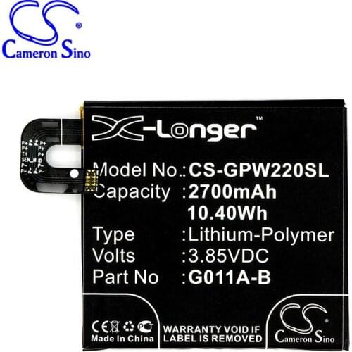 CameronSino for GOOGLE G011A Pixel 2 G011A-B battery