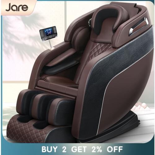 Jare S5 China Electric Relax Adjustable Reclining Massage Heating Automatic Airbag Back Vibration Massage Chair