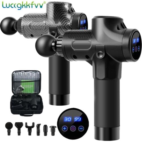 Massage Gun Deep Body Massager For Muscle Pain Relief Exercising Body and Relaxation Slimming Shaping Massager