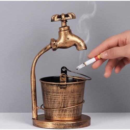 Restoring ancient ways funny cigar ashtrays personality trend Home sitting room adornment gifts for boyfriend standing ashtray
