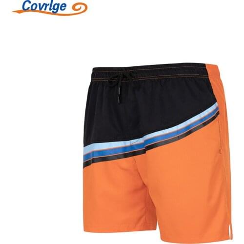 Covrlge Printing Mens Shorts New Summer Trend Loose Thin Five-point Pants Leisure Outdoor Sports Running Casual Shorts MKD119