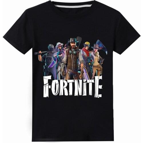 Funny Game Fortnites 3D Cartoon Shirts Summer Short Sleeve Boys T-Shirt Fortnites Kid Tee Tops 4-16 Years Children Tops