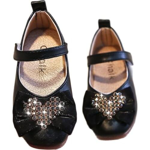 Girls Shoes Princess Shoes Baby Kids Children Cute Shoes Toddlers Non-slip Spring Autumn Fashion Flats For Children