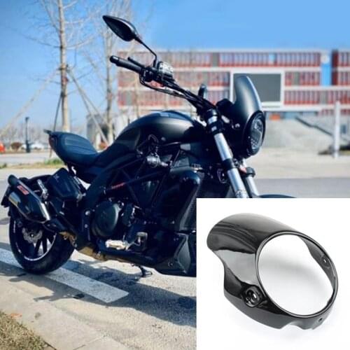 Motorbike Protector Wind Deflectors Headlight Fairing for Cafe Racer Parts