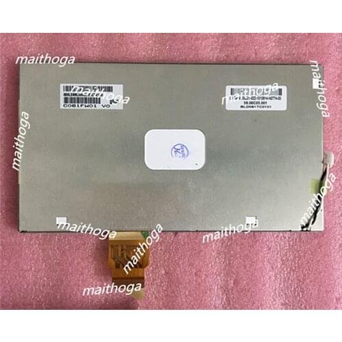 AUO 6.1 inch TFT LCD Display Screen C061FW01 V0 Car Display Panel 480(RGB)*234