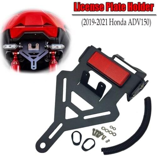 Motorcycle Acccessories Tail Tidy Fender Eliminator LED Light License Plate Holder For Honda ADV150 X ADV 150 XADV 2019 2020