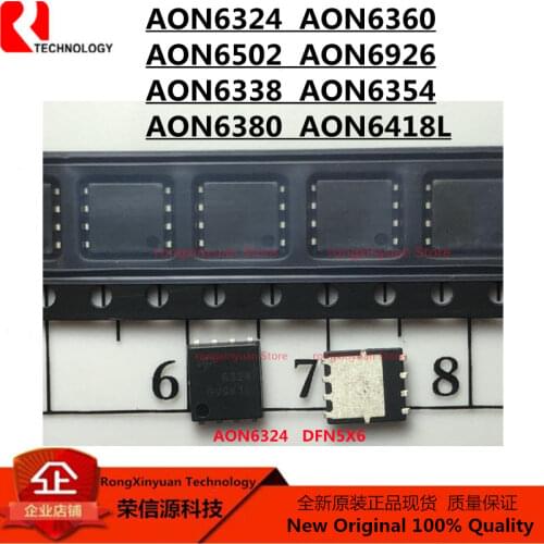 AON6418 6418 AO6418 32A 30V N-Channel AlphaMOS. AON6502 6502 AO6502 85A 30V N-Channel AlphaMOS 100% New original